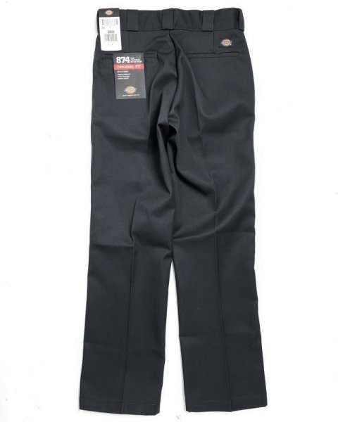 Dickies 874 Work Pants Black (BK) / ディッキーズ 874 ワークパンツ ブラック - RAWDRIP