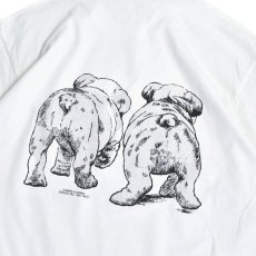 画像3: Coming & Going Designs English Bulldog Puppies T-Shirts White / カミングアンドゴーイングデザイン イングリッシュブルドッグ パピーズ Tシャツ ホワイト (3)