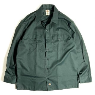 Dickies L/S Work Shirts Black / ディッキーズ ロングスリーブ ワーク