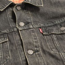 画像3: Levi's Trucker Jacket Blow Away Black / リーバイス トラッカー ジャケット ブローアウェイ ブラック (3)