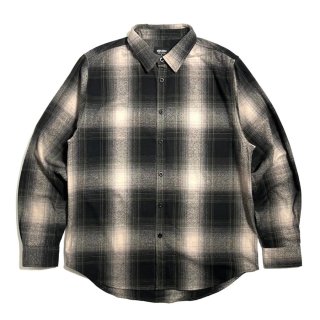 Dickies Ronnie Sandoval Brushed Flannel Shirts Blue Ombre Plaid