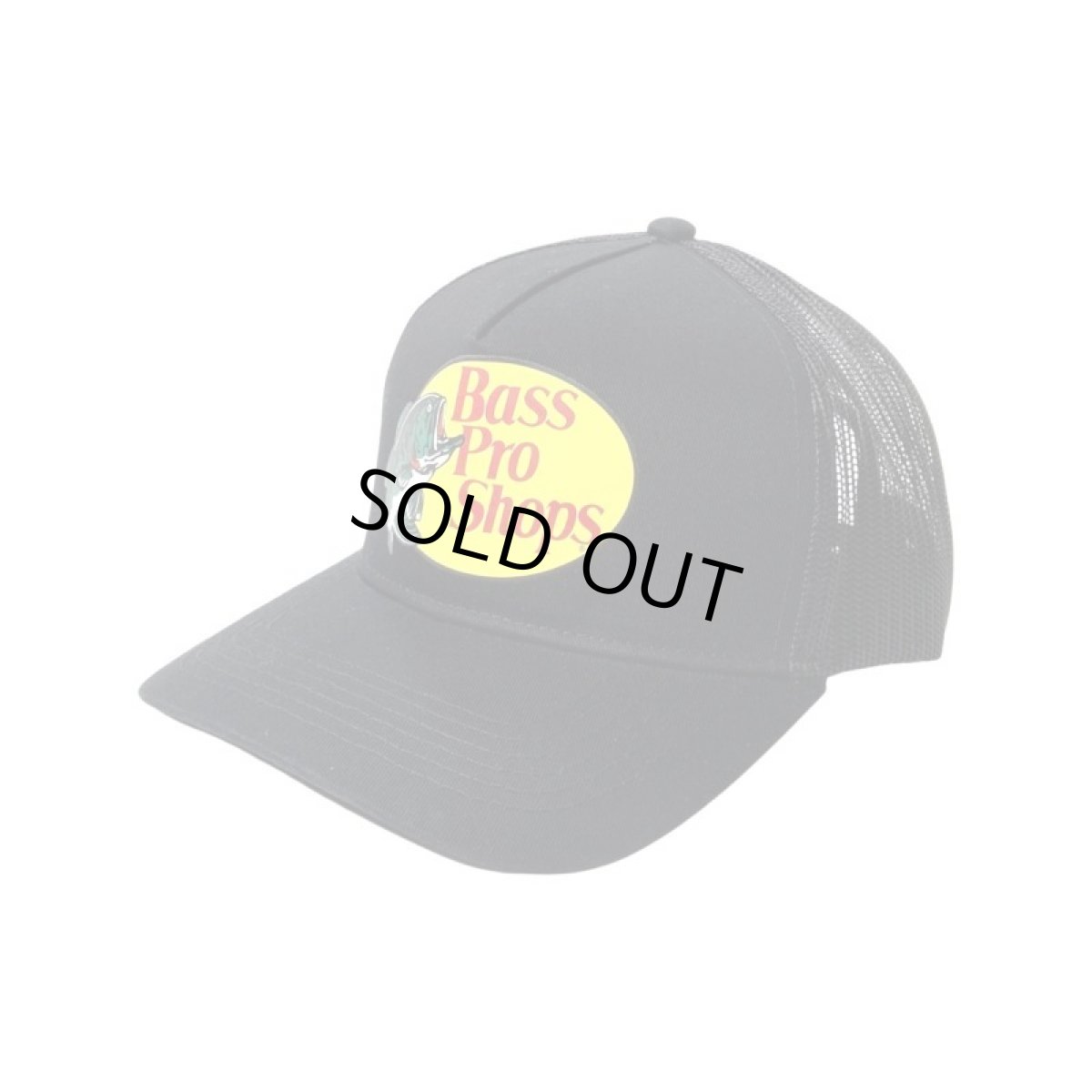 画像1: Bass Pro Shops Mesh Trucker Cap Black / バスプロショップス メッシュ トラッカーハット ブラック (1)