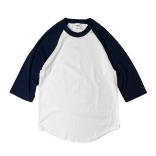 Shakawear 6oz Raglan T-Shirts WhiteｘBlack / シャカウェア 6オンス