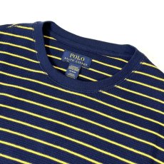 画像2: Polo Ralph Lauren Waffle Thermal NavyｘGold / ポロ ラルフローレン ワッフル サーマル ネイビーｘゴールド (2)