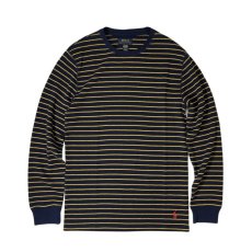 画像1: Polo Ralph Lauren Waffle Thermal NavyｘGold / ポロ ラルフローレン ワッフル サーマル ネイビーｘゴールド (1)