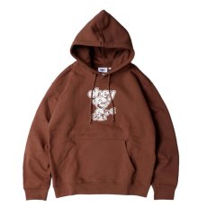 画像1: OBEY Demon Pullover Hoodie Sepia / オベイ プルオーバーフーディ セピア (1)