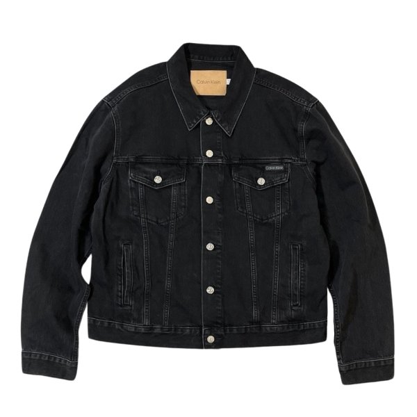 Calvin Klein Classic Trucker Jacket Black / カルバンクライン クラシック トラッカージャケット ブラック  - RAWDRIP