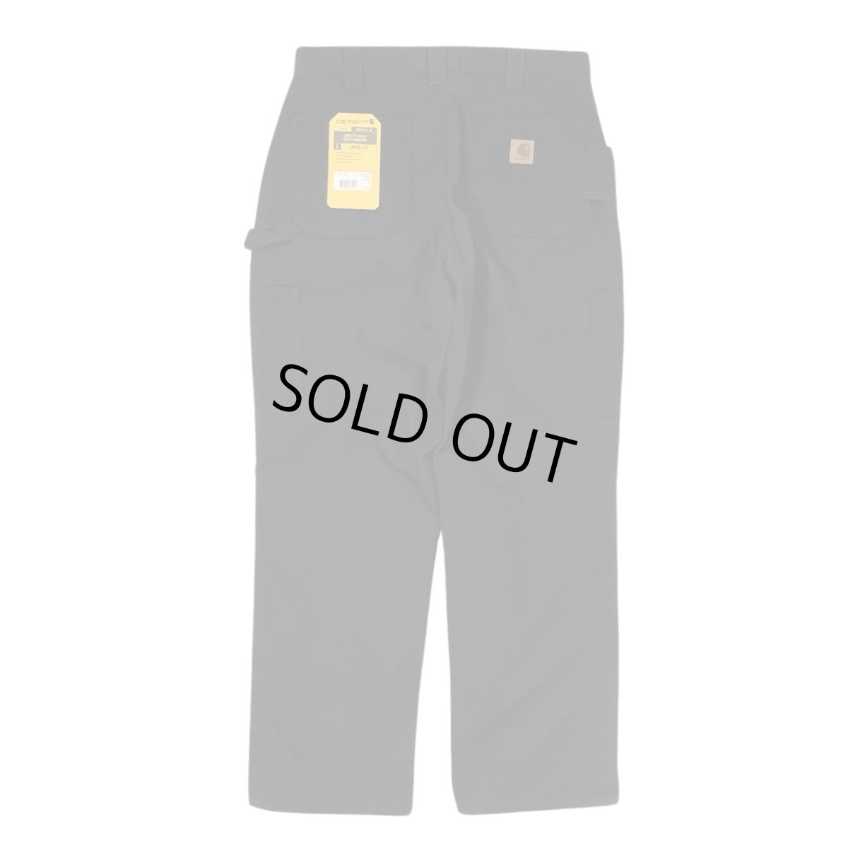 画像1: Carhartt USA B151 Loose Fit Canvas Utility Work Pants Black / カーハート ルーズフィット キャンバス ユーティリティ ワークパンツ ブラック (1)