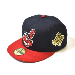 New Era 59Fifty Fitted Cap 1995 World Series Cleveland Indians 