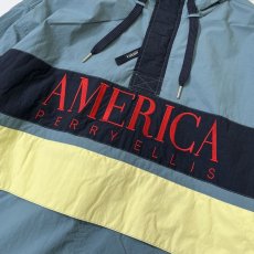 画像4: Perry Ellis Colorblock Anorak Blue / ペリーエリス カラーブロック アノラック ブルー (4)