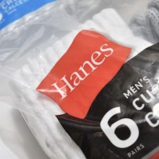 画像3: Hanes 6pack Cushion Crew Socks White / ヘインズ 6パック クルーソックス ホワイト (3)