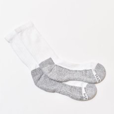 画像4: Hanes 6pack Cushion Crew Socks White / ヘインズ 6パック クルーソックス ホワイト (4)