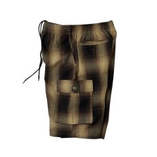 画像3: FB County Checker Cargo Shorts BlackｘTan / エフビーカウンティ チェッカー カーゴ ショーツ ブラックｘタン (3)