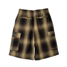 画像2: FB County Checker Cargo Shorts BlackｘTan / エフビーカウンティ チェッカー カーゴ ショーツ ブラックｘタン (2)