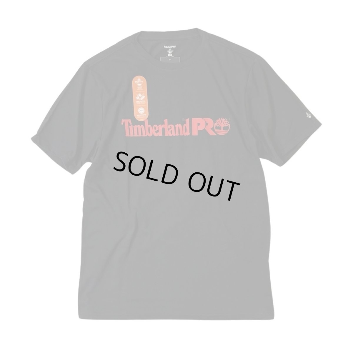 画像1: Timberland PRO Wickwork T-Shirts BlackｘRed / ティンバーランドプロ ロゴ Tシャツ ブラックｘレッド (1)