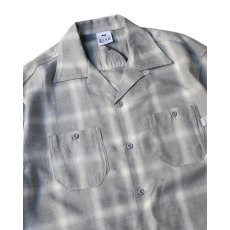 画像2: PRO CLUB Comfort Ombre Checker Short Sleeve Shirt Heather Grey / プロクラブ コンフォート オンブレ チェッカー ショートスリーブ シャツ ヘザーグレー (2)