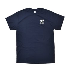 画像1: New York Souvenirs Finest S/S T-Shirts Navy / ニューヨーク スーベニア ファイネスト ショートスリーブ Tシャツ ネイビー (1)