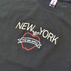 画像2: New York Souvenirs Big Apple S/S T-Shirts Green / ニューヨーク スーベニア ビッグアップル ショートスリーブ Tシャツ グリーン (2)