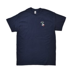 画像1: New York Souvenirs Little Italy S/S T-Shirts Navy / ニューヨーク スーベニア リトルイタリー ショートスリーブ Tシャツ ネイビー (1)