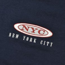 画像2: New York Souvenirs Oval S/S T-Shirts Navy / ニューヨーク スーベニア オーバル ショートスリーブ Tシャツ ネイビー (2)
