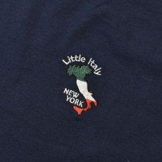 画像2: New York Souvenirs Little Italy S/S T-Shirts Navy / ニューヨーク スーベニア リトルイタリー ショートスリーブ Tシャツ ネイビー (2)