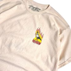 画像2: Anti Hero Flame Pigeon Tee Natural / アンタイヒーロー フレーム ピジョン Tシャツ ナチュラル (2)