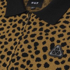 画像3: HUF Instinct Bowling Sweater Brown / ハフ インスティンクト ボーリング セーター ブラウン (3)