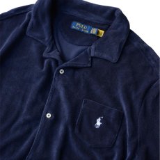 画像2: Polo Ralph Lauren Terry S/S Shirts Navy / ポロ ラルフローレン ショートスリーブ テリー シャツ ネイビー (2)