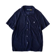 画像1: Polo Ralph Lauren Terry S/S Shirts Navy / ポロ ラルフローレン ショートスリーブ テリー シャツ ネイビー (1)