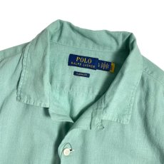 画像3: Polo Ralph Lauren Classic Fit Woven Camp Shirt Celadon Green / ポロ ラルフローレン クラシック フィット ウーブン キャンプ シャツ セラドン グリーン (3)