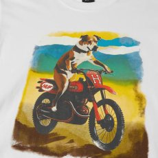 画像2: HUF Road Dog T-Shirts White / ハフ ショートスリーブ Tシャツ スレート ホワイト (2)