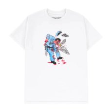 画像1: Anti Hero Pigeon Attack Tee White / アンタイヒーロー ピジョン アタック Tシャツ ホワイト (1)