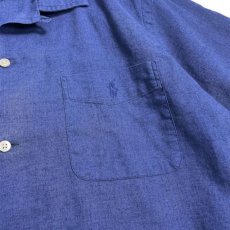 画像4: Polo Ralph Lauren Classic Fit Woven Camp Shirt Beach Royal / ポロ ラルフローレン クラシック フィット ウーブン キャンプ シャツ ビーチ ロイヤル (4)