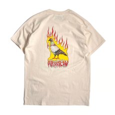 画像1: Anti Hero Flame Pigeon Tee Natural / アンタイヒーロー フレーム ピジョン Tシャツ ナチュラル (1)