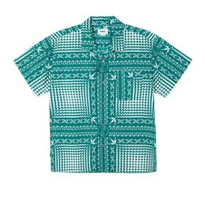 画像1: OBEY Cortex Woven Shirts Aventurine Green / オベイ コーテックス ウーブン シャツ アベンチュリン グリーン (1)