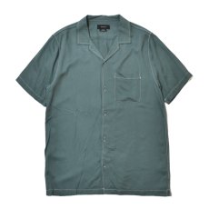 画像1: Cotton On S/S Stitch Open Shirt Green / コットンオン ショートスリーブ ステッチ オープンシャツ グリーン (1)