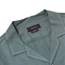 画像3: Cotton On S/S Stitch Open Shirt Green / コットンオン ショートスリーブ ステッチ オープンシャツ グリーン (3)