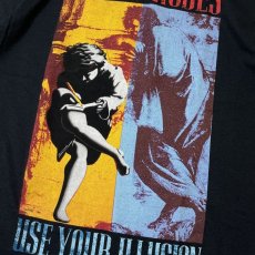 画像2: Guns N' Roses S/S T-Shirts Black / ガンズ・アンド・ローゼズ ショートスリーブ Tシャツ ブラック (2)