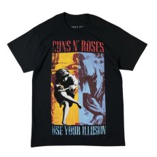 画像1: Guns N' Roses S/S T-Shirts Black / ガンズ・アンド・ローゼズ ショートスリーブ Tシャツ ブラック (1)