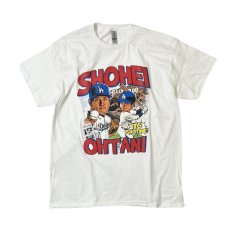 画像1: SHOTIME Shohei Ohtani S/S T-Shirts White / 大谷翔平 ショータイム ショートスリーブ Tシャツ ホワイト (1)