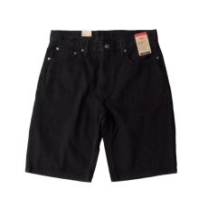 画像1: Levi's 469 Loose Fit Denim Shorts Black / リーバイス 469 ルーズフィット デニム ショーツ ブラック (1)