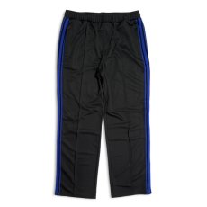 画像1: Made Blanks Track Star Pants BlackｘRoyal / メイドブランクス トラックスター パンツ ブラックｘロイヤル (1)