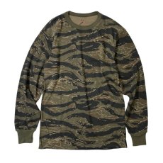 画像1: Rothco L/S Tiger Stripe Camo T-Shirts / ロスコ ミリタリー タイガーストライプカモ ロングスリーブ Tシャツ (1)