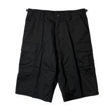 画像1: Rothco Long Length Camo BDU Shorts Black / ロスコ ロングレングス ミリタリー ショーツ ブラック (1)