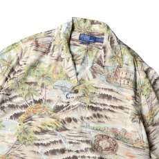 画像3: Polo Ralph Lauren Classic Fit Beach Print Camp Shirts / ポロ ラルフローレン クラシック フィット ビーチプリント キャンプ シャツ (3)