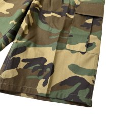 画像4: Rothco Long Length Camo BDU Shorts Woodland Camo / ロスコ ロングレングス ミリタリー ショーツ ウッドランドカモ (4)