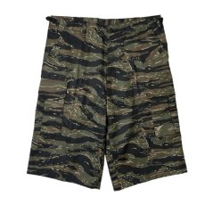 画像1: Rothco Long Length Camo BDU Shorts Tiger Stripe Camo / ロスコ ロングレングス ミリタリー ショーツ タイガーストライプカモ (1)