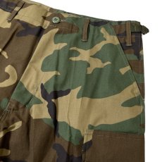 画像3: Rothco Long Length Camo BDU Shorts Woodland Camo / ロスコ ロングレングス ミリタリー ショーツ ウッドランドカモ (3)