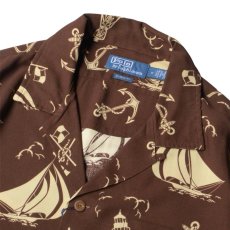 画像4: Polo Ralph Lauren Classic Fit Nautical Print Camp Shirts / ポロ ラルフローレン クラシック フィット ノーティカル キャンプ シャツ (4)