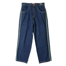 画像1: Rusty Surfboards Flip Daddy 2.0 Jeans Deep Sea Blue / ラスティサーフボード ルーズフィット デニム ディープシーブルー (1)